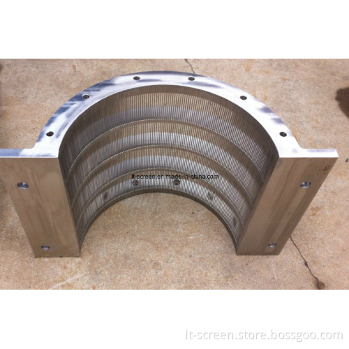Reversed Profile Wedge Wire Screen with Type0011